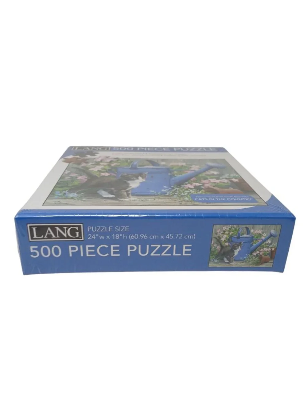 Lang 500 Pc Puzzle Cats In The Country  Susan Bourdet New #S-5 - Picture 6 of 7